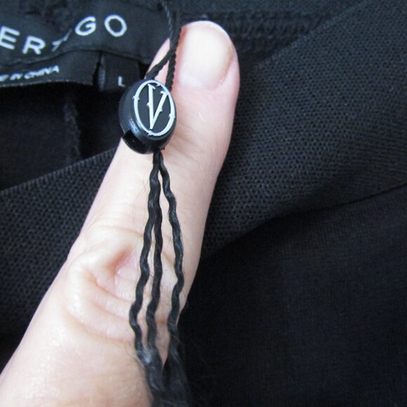 VERTIGO Black Yoga Type Pants--NWT's--Size Large-LONG - Picture 3 of 4